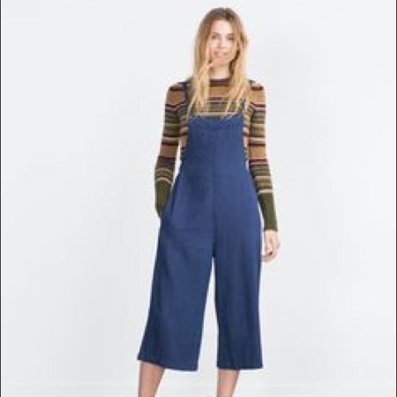Zara Pants - Zara denim playsuit romper overalls